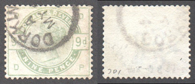 Great Britain Scott 106 Used - DP (P) - Click Image to Close